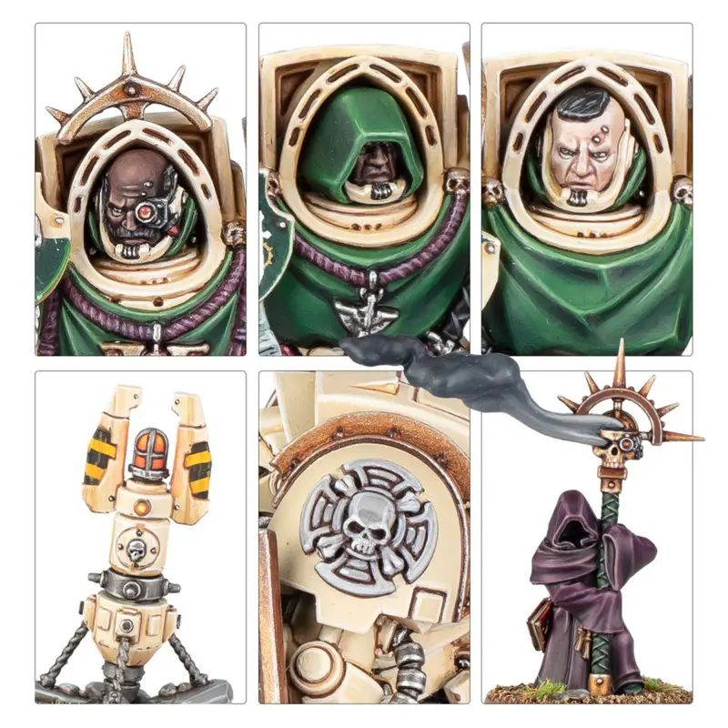 Deathwing knights, dark angels, warhammer 40k, games workshop, model 44-22